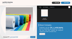 Desktop Screenshot of lamifab.com